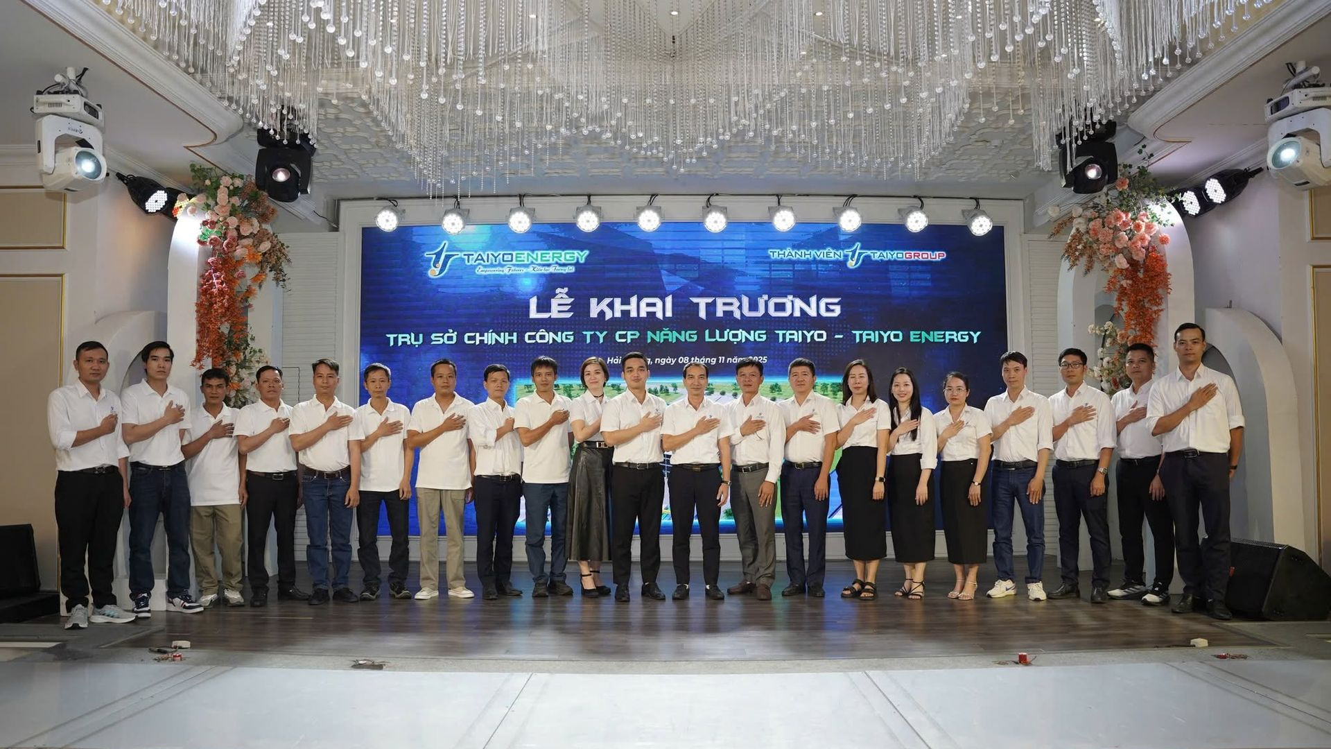 Lễ khai trương Trụ sở chính Công ty Cổ phần Năng lượng Taiyo - Taiyo Energy Lễ khai trương Trụ sở chính Công ty Cổ phần Năng lượng Taiyo - Taiyo Energy
