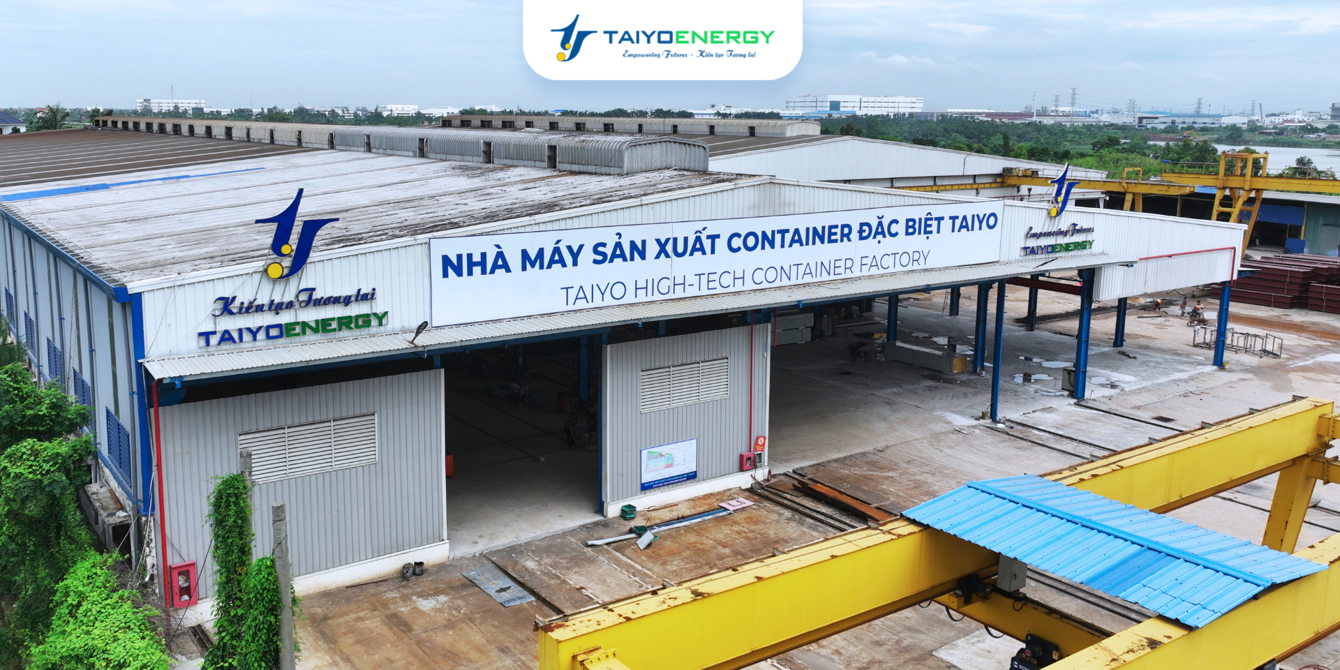 Nhà máy sản xuất Container đặc biệt Taiyo Nhà máy sản xuất Container đặc biệt Taiyo