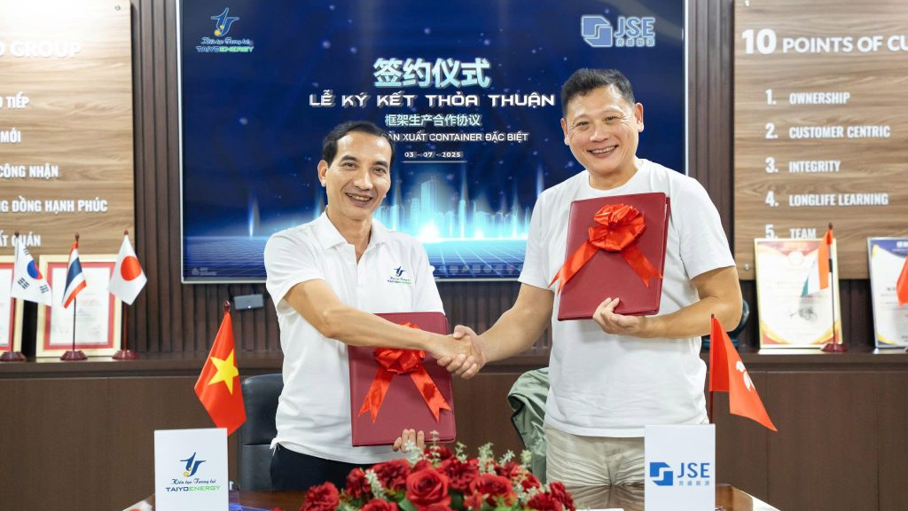 Taiyo Energy hợp tác với JSE Taiyo Energy hợp tác với JSE