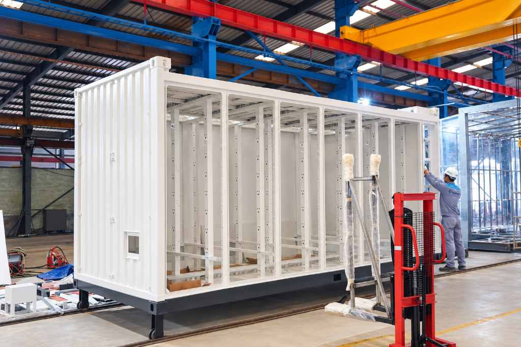 Vỏ container BESS do Taiyo Energy sản xuất Vỏ container BESS do Taiyo Energy sản xuất