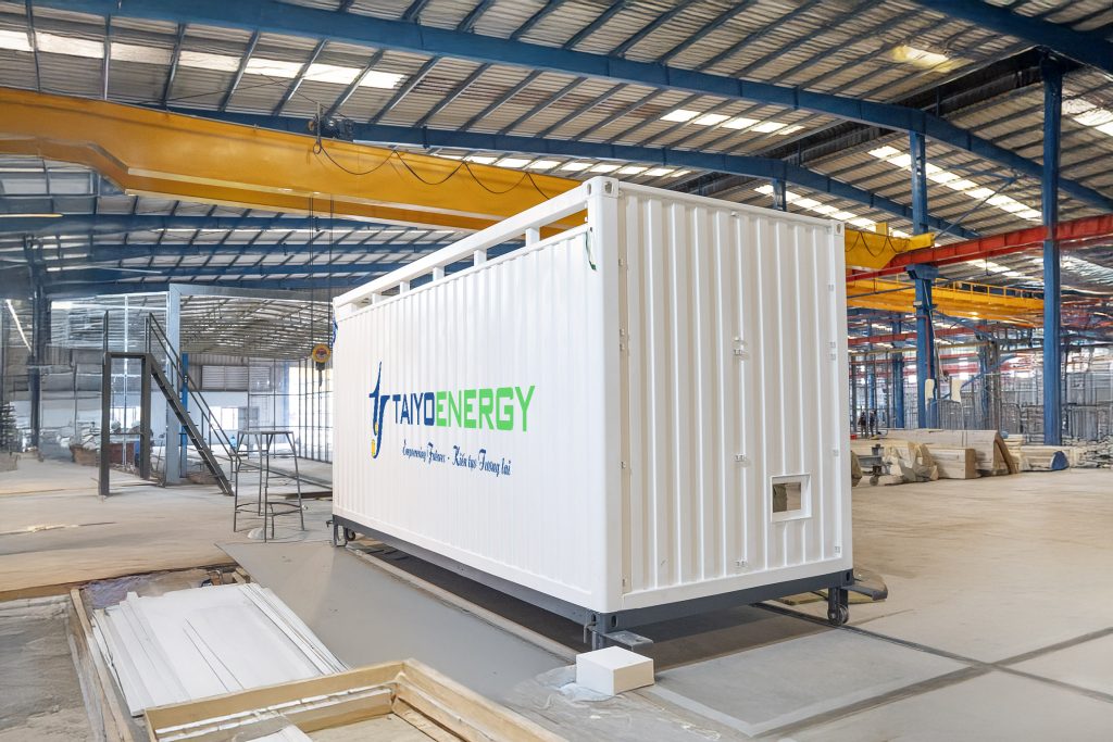 Vỏ container BESS do Taiyo Energy sản xuất Vỏ container BESS do Taiyo Energy sản xuất