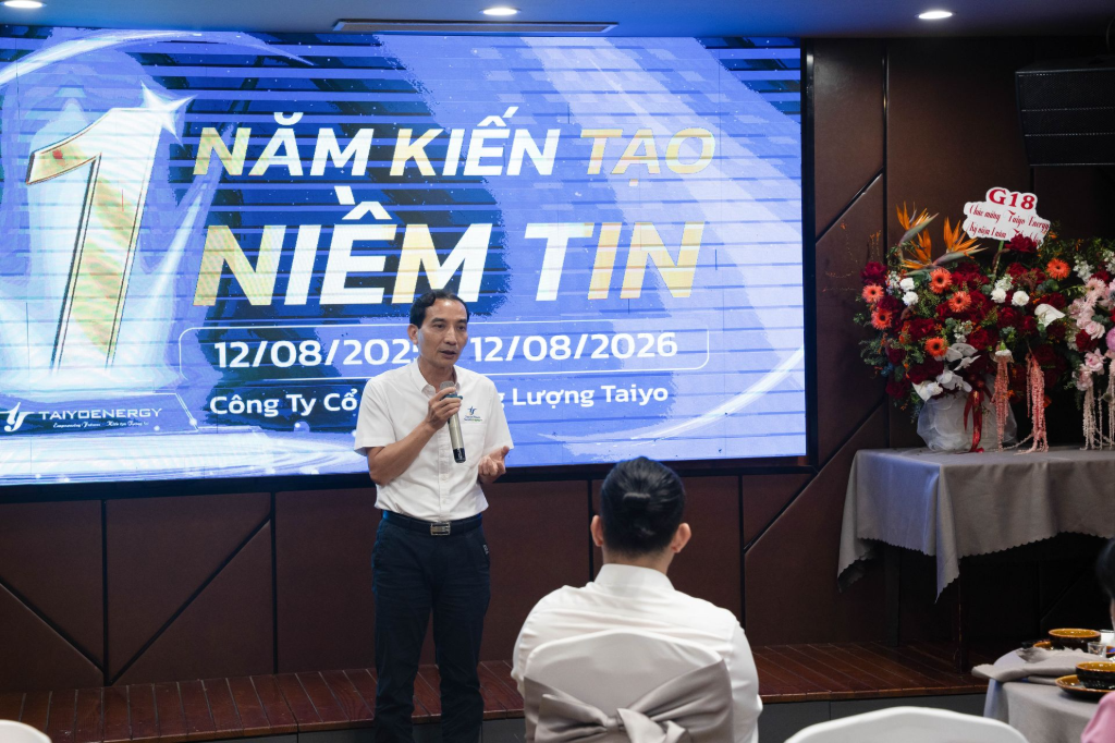 Ông Phạm Anh Tiến - Chủ tịch, Tổng Giám đốc TaiyoEnergy Ông Phạm Anh Tiến - Chủ tịch, Tổng Giám đốc TaiyoEnergy