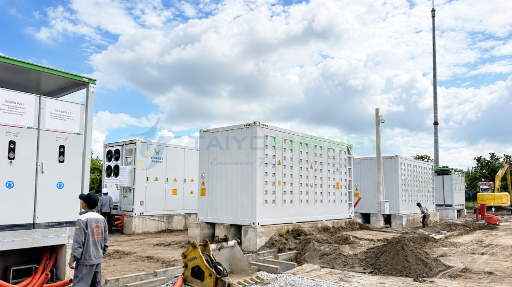 Taiyoenrgy bàn giao Container cho Vinfast Vinenergo Taiyoenrgy bàn giao Container cho Vinfast Vinenergo