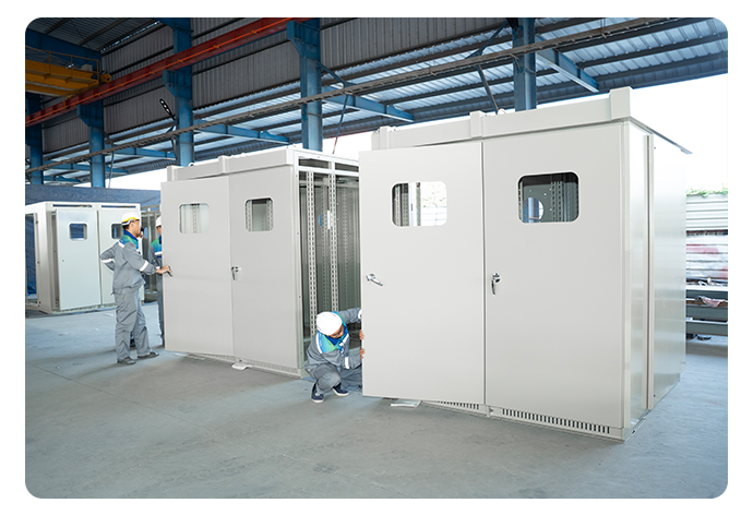 Yodogawa Medium-Voltage Switchgear Enclosures Yodogawa Medium-Voltage Switchgear Enclosures